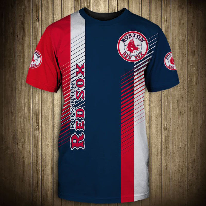 Boston Red Sox Stripes T-Shirt