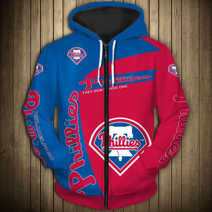 Philadelphia Phillies Casual Zipper Hoodie