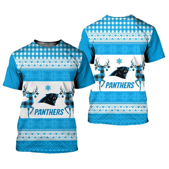 Carolina Panthers Christmas T-Shirt