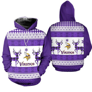 Minnesota Vikings Christmas Hoodie