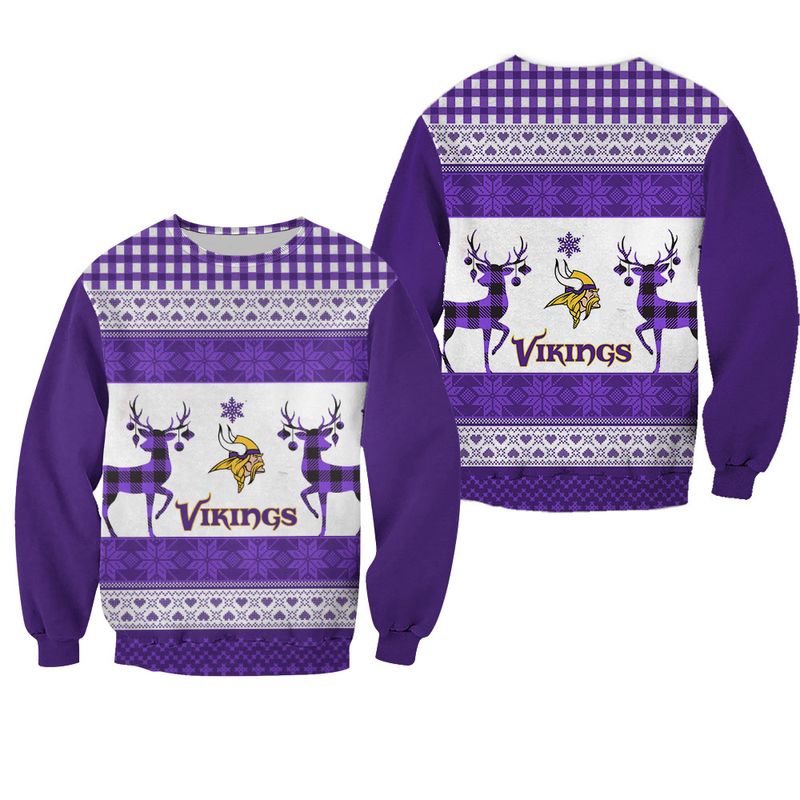 Minnesota Vikings Christmas Sweatshirt