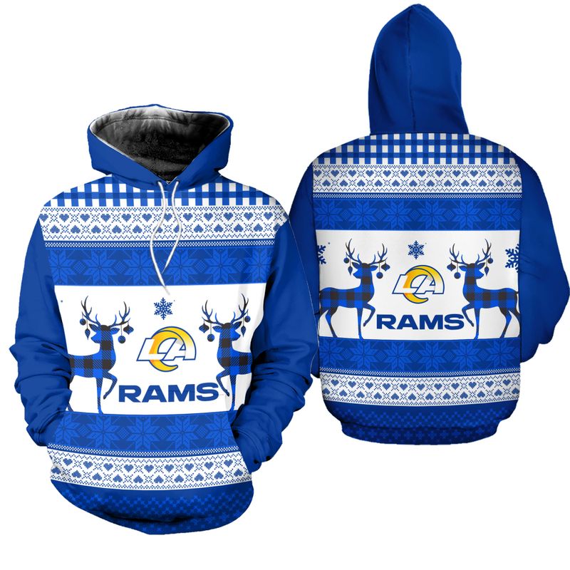 Los Angeles Rams Christmas Hoodie