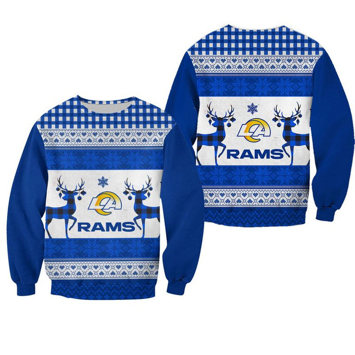 Los Angeles Rams Christmas Sweatshirt