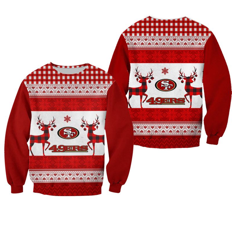 San Francisco 49ers Christmas Sweatshirt