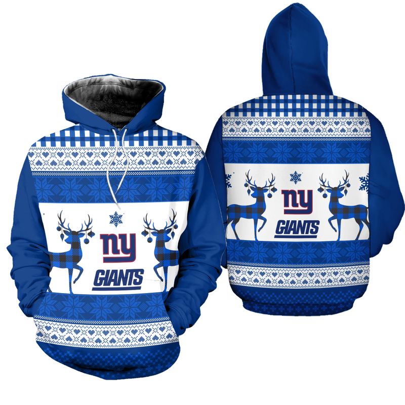 New York Giants Christmas Hoodie