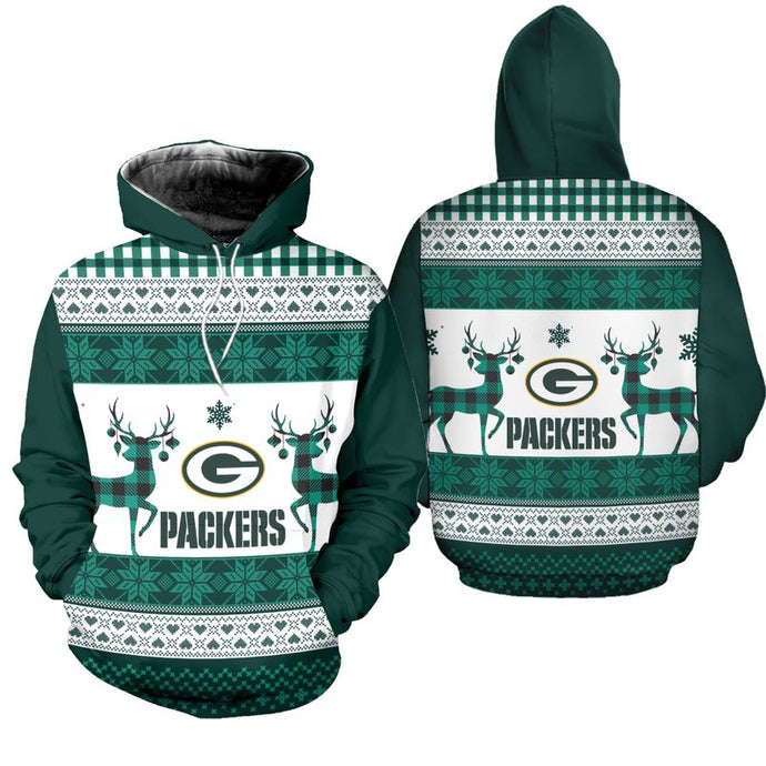 Green Bay Packers Christmas Hoodie