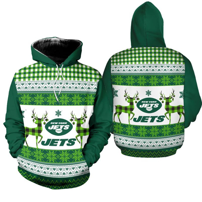 New York Jets Christmas Hoodie