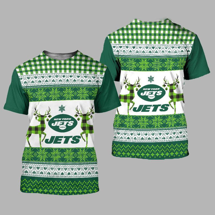 New York Jets Christmas T-Shirt