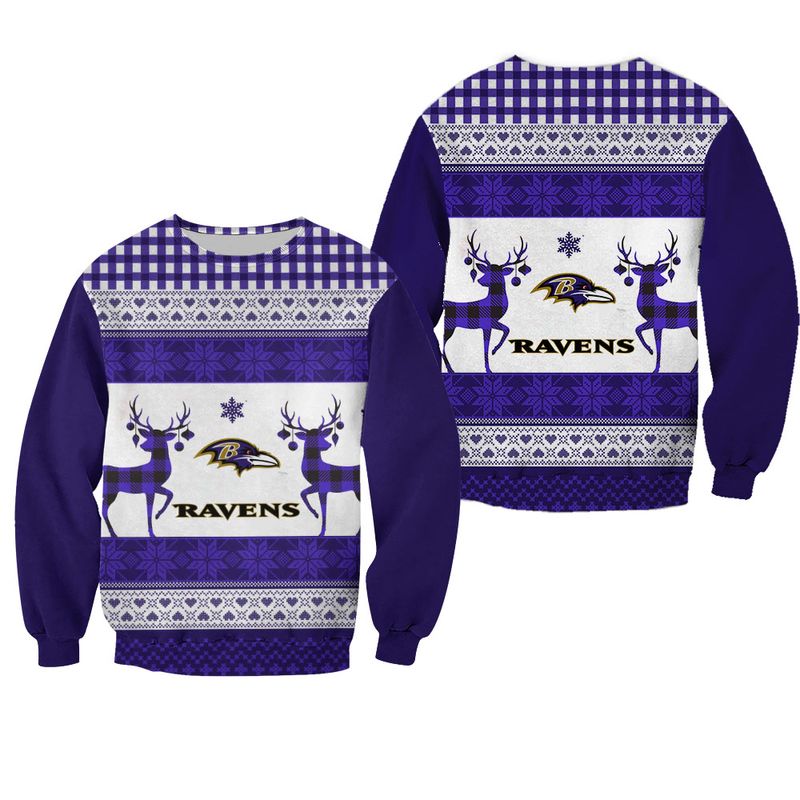 Baltimore Ravens Christmas Sweatshirt