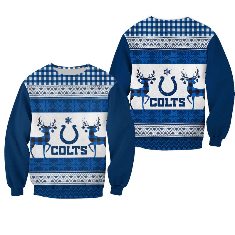 Indianapolis Colts Christmas Sweatshirt