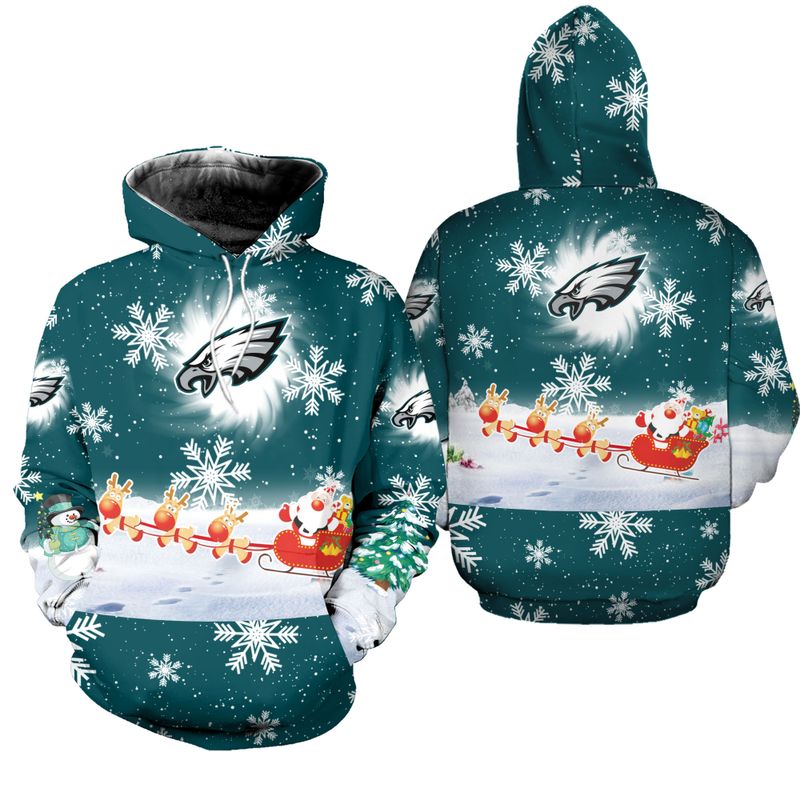 Philadelphia Eagles Cool Christmas Hoodie