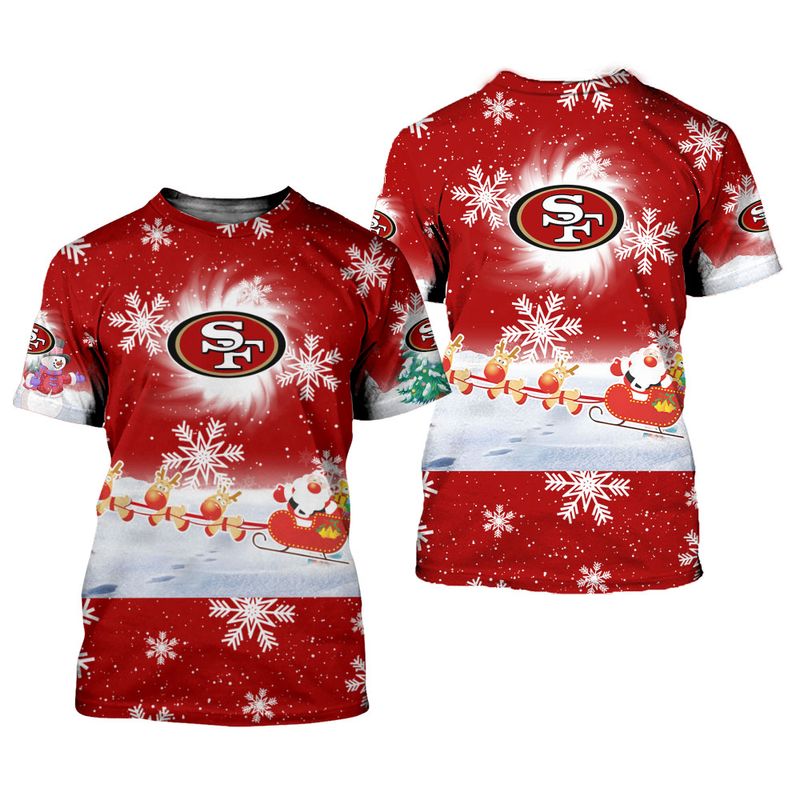 San Francisco 49ers Cool Christmas T-Shirt