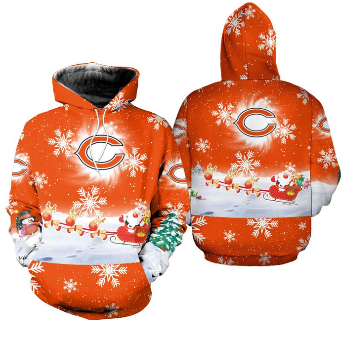 Chicago Bears Cool Christmas Hoodie