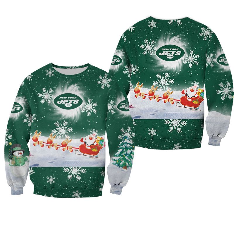 New York Jets Cool Christmas Sweatshirt