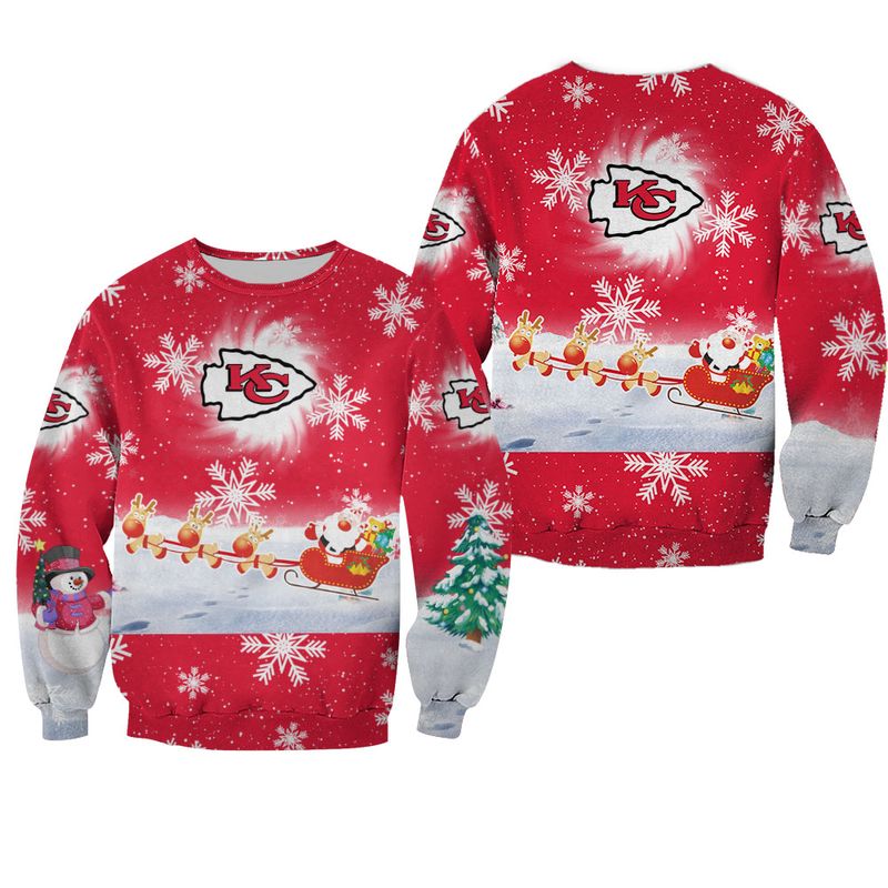 Kansas City Chiefs Cool Christmas Sweatshirt