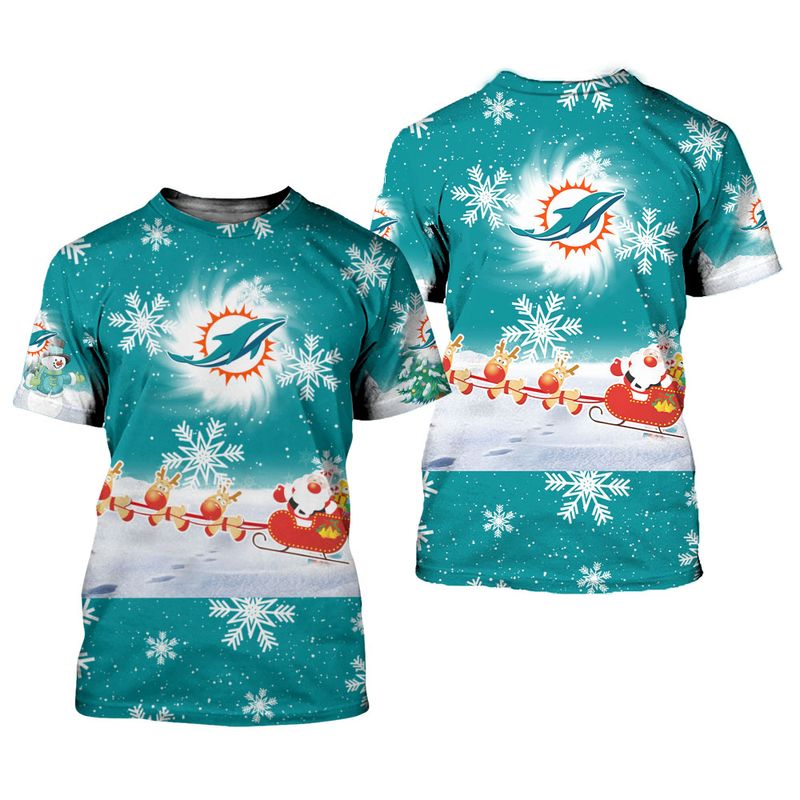 Miami Dolphins Cool Christmas T-Shirt