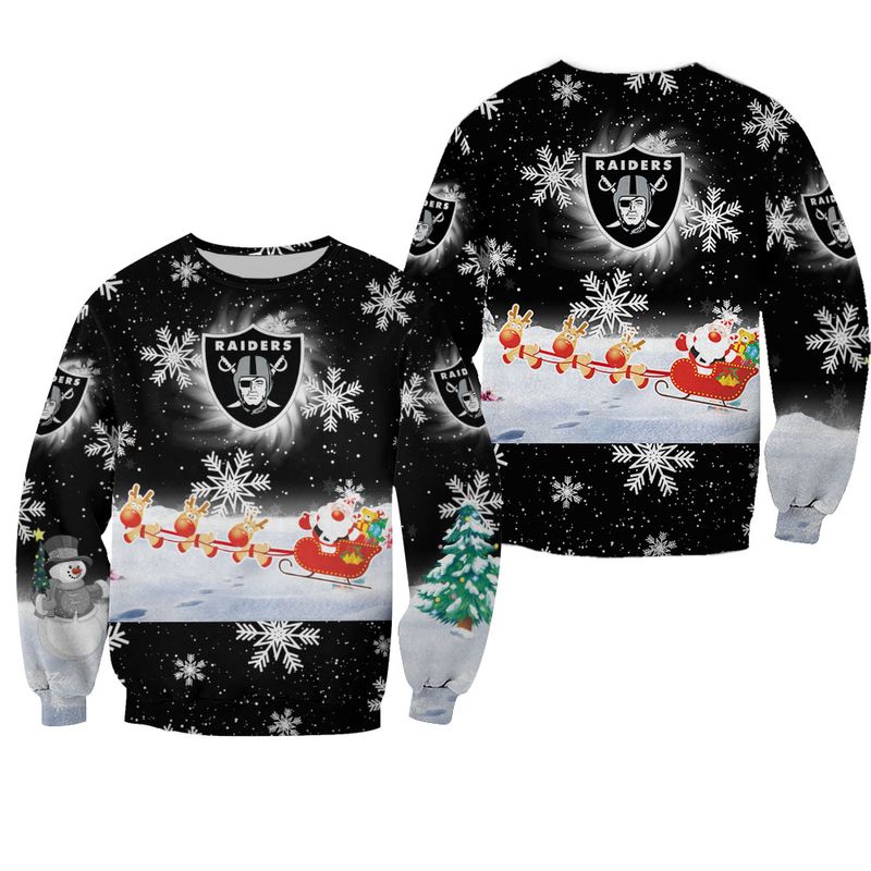 Las Vegas Raiders Cool Christmas Sweatshirt