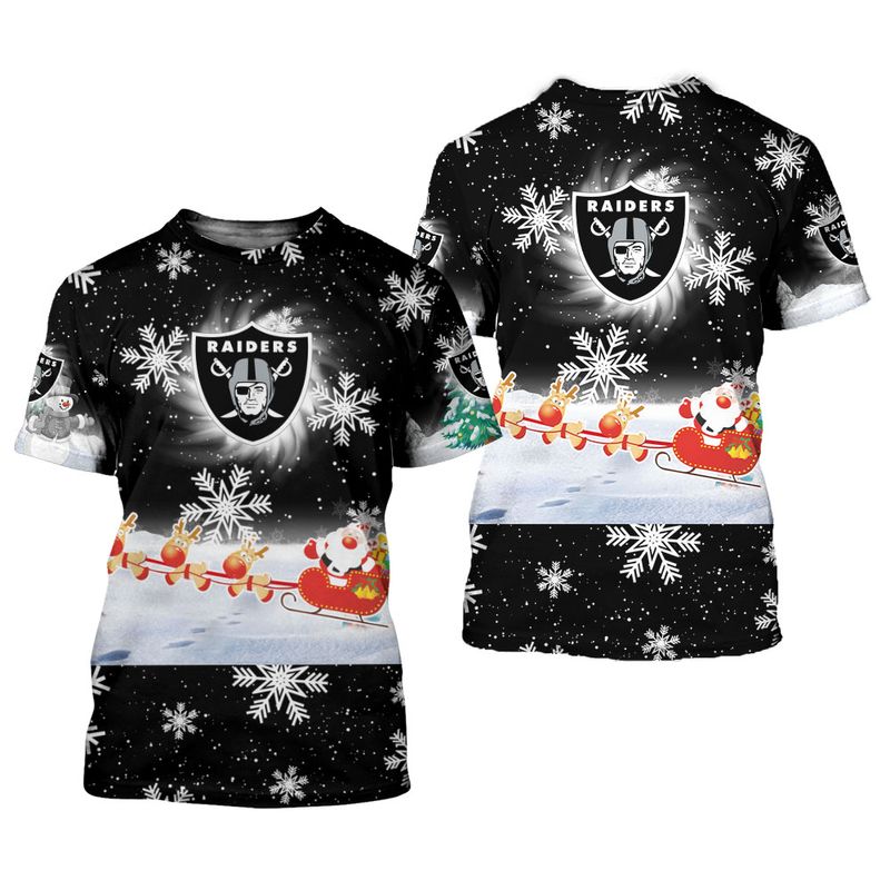 Las Vegas Raiders Cool Christmas T-Shirt