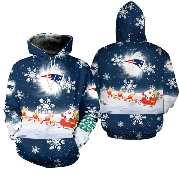 New England Patriots Cool Christmas Hoodie