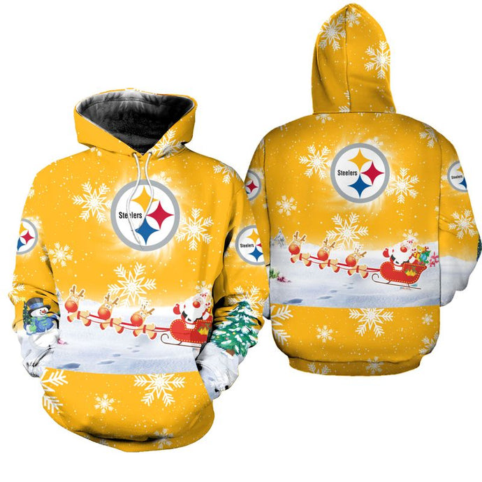 Pittsburgh Steelers Cool Christmas Hoodie