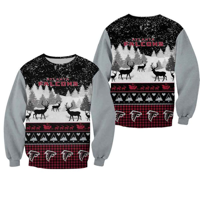 Atlanta Falcons Casual Christmas Sweatshirt