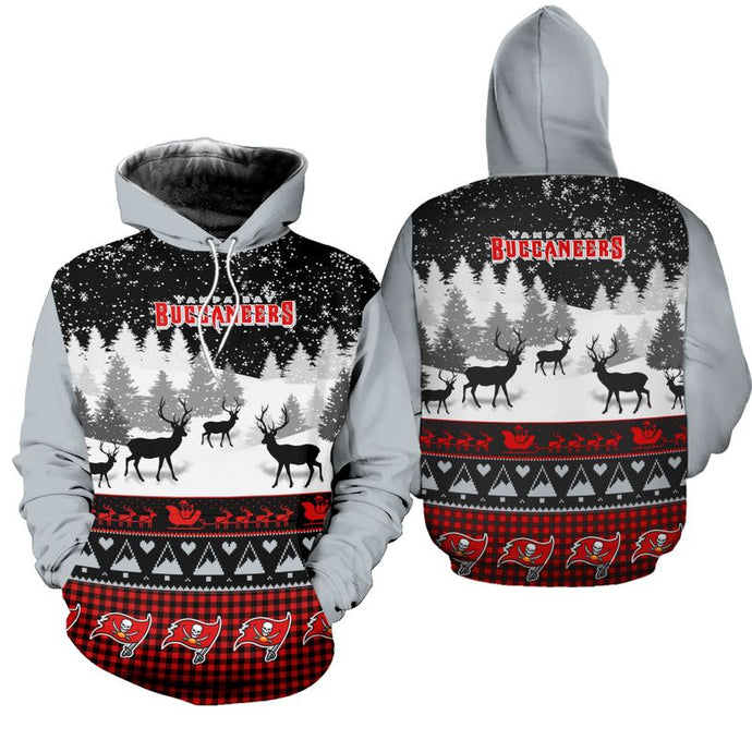 Tampa Bay Buccaneers Casual Christmas Hoodie