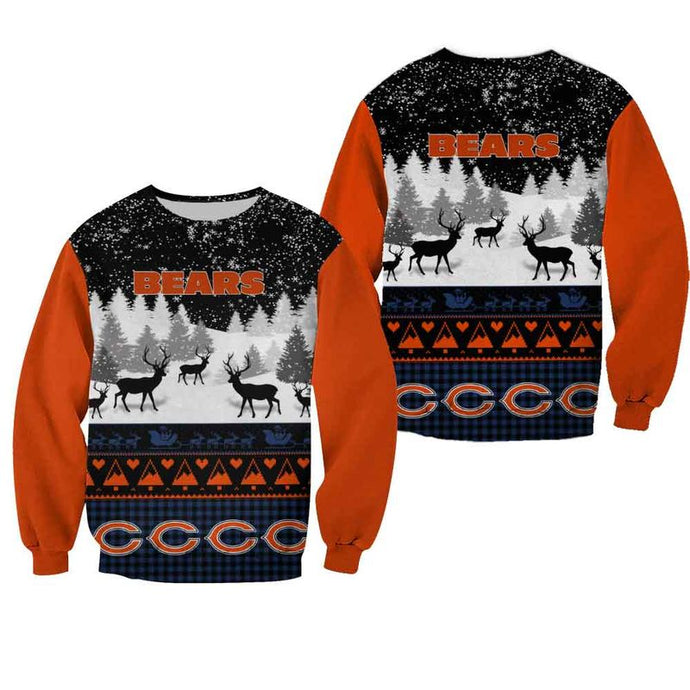 Chicago Bears Casual Christmas Sweatshirt