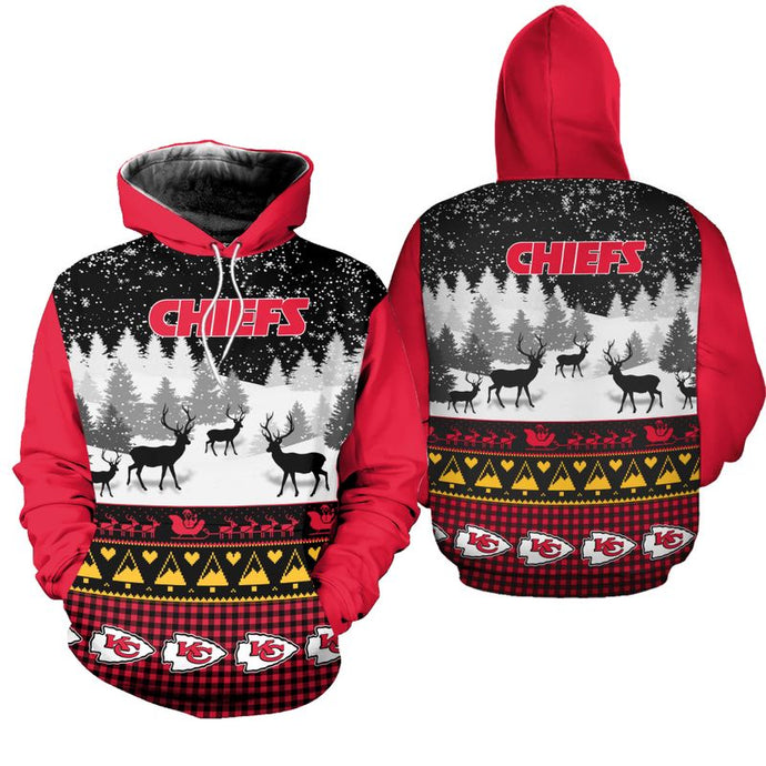 Kansas City Chiefs Casual Christmas Hoodie