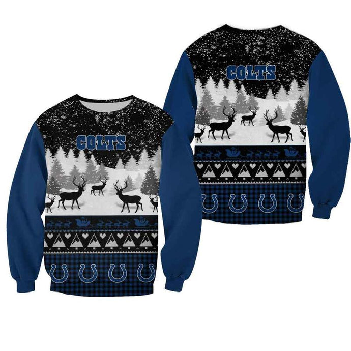 Indianapolis Colts Casual Christmas Sweatshirt