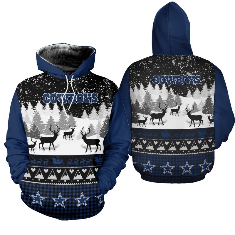 Dallas Cowboys Casual Christmas Hoodie