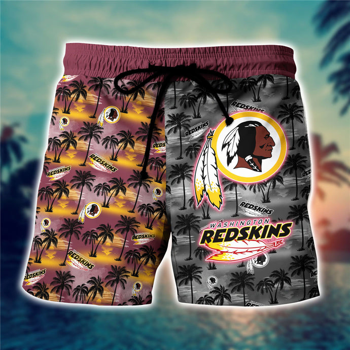 Washington Commanders Hawaiian Shorts