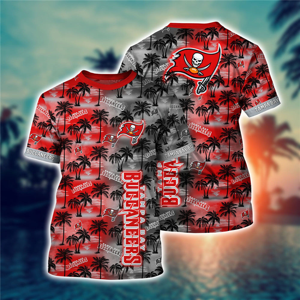 Tampa Bay Buccaneers Hawaiian T-Shirt