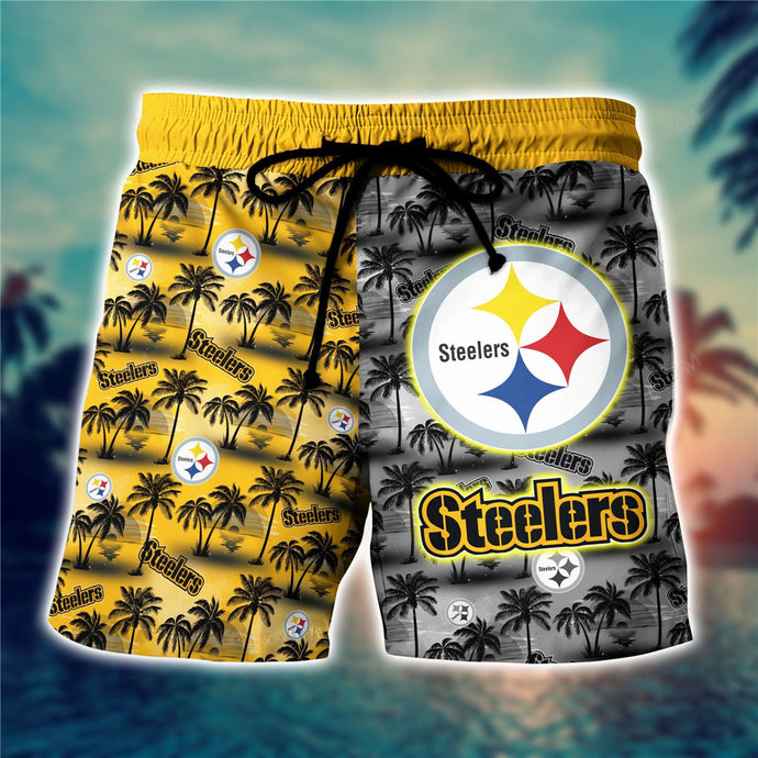 Pittsburgh Steelers Hawaiian Shorts