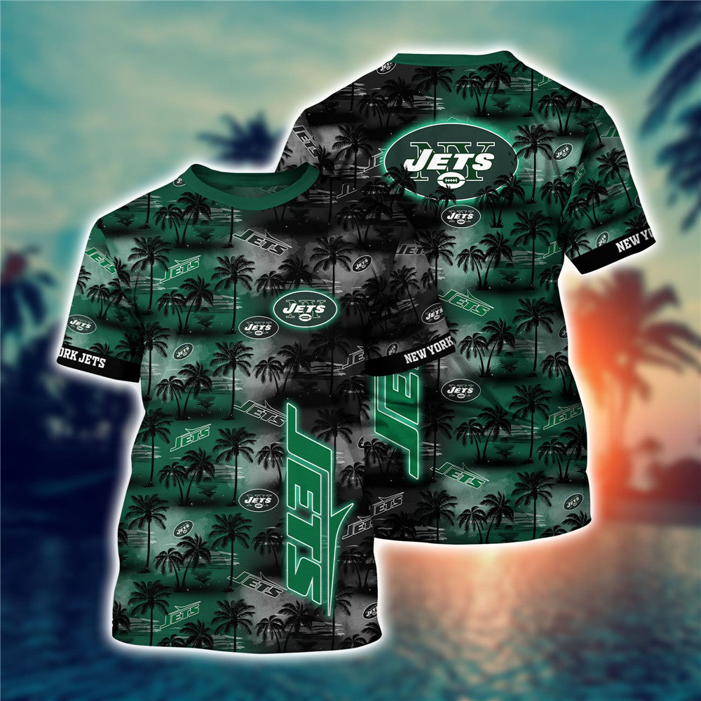 New York Jets Hawaiian T-Shirt