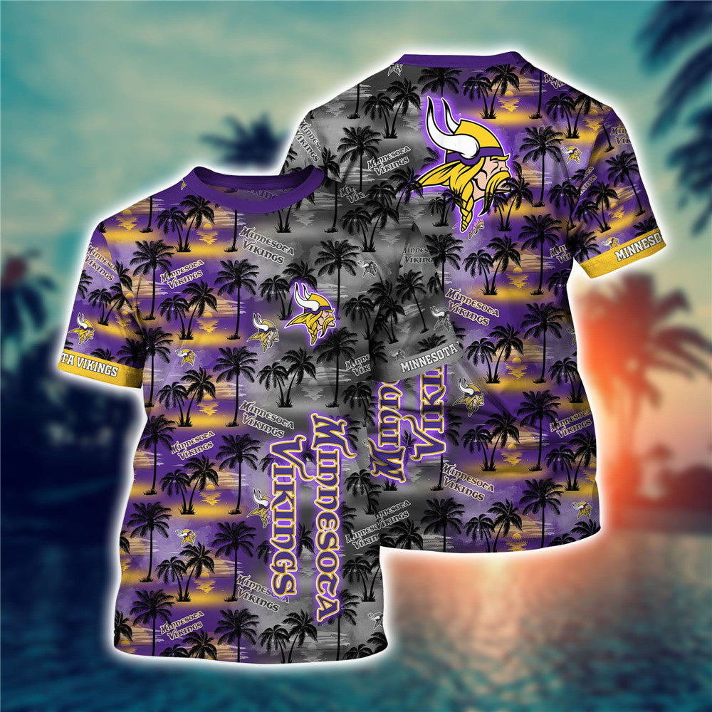 Minnesota Vikings Hawaiian T-Shirt
