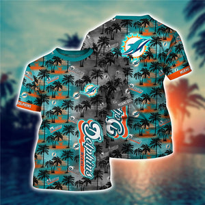 Miami Dolphins Hawaiian T-Shirt