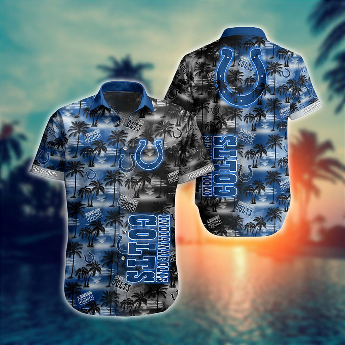 Indianapolis Colts Hawaiian Shirt