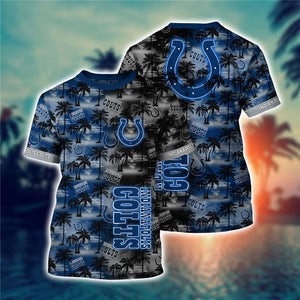 Indianapolis Colts Hawaiian T-Shirt