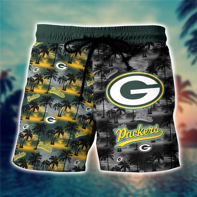 Green Bay Packers Hawaiian Shorts