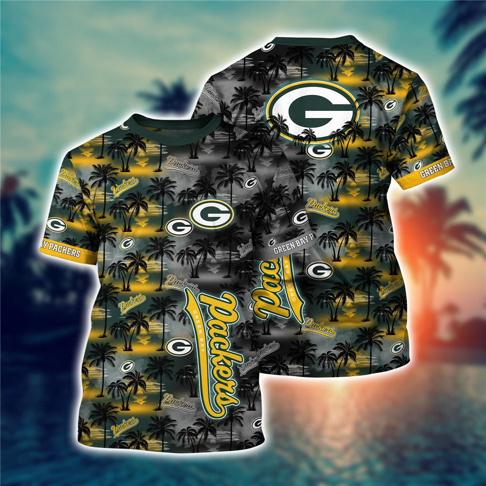 Green Bay Packers Hawaiian T-Shirt