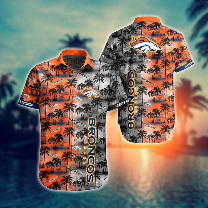 Denver Broncos Hawaiian Shirt