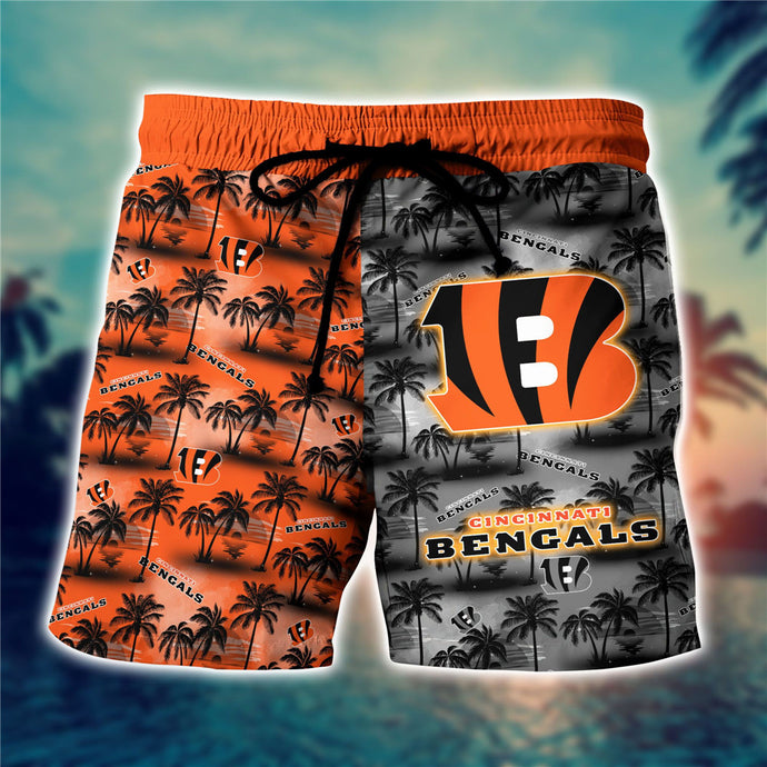 Cincinnati Bengals Hawaiian Shorts