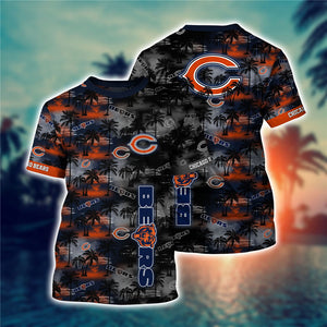 Chicago Bears Hawaiian T-Shirt