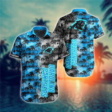 Load image into Gallery viewer, Carolina Panthers Hawaiian Shirt