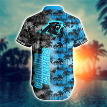 Load image into Gallery viewer, Carolina Panthers Hawaiian Shirt