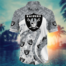 Load image into Gallery viewer, Las Vegas Raiders Floral Casual Shirt