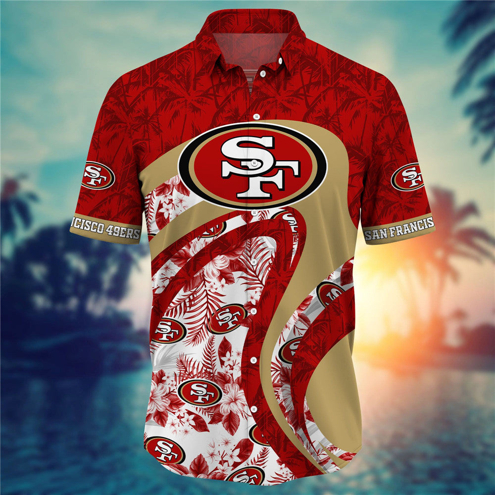 San Francisco 49ers Floral Casual Shirt