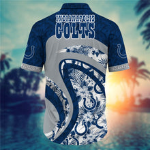 Load image into Gallery viewer, Indianapolis Colts Floral Casual Shirt