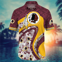 Load image into Gallery viewer, Washington Commanders Floral Casual Shirt