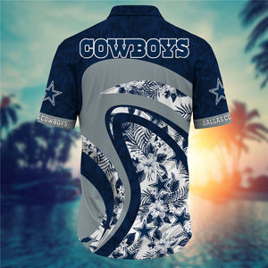 Dallas Cowboys Floral Casual Shirt